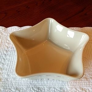 Longaberger star dish